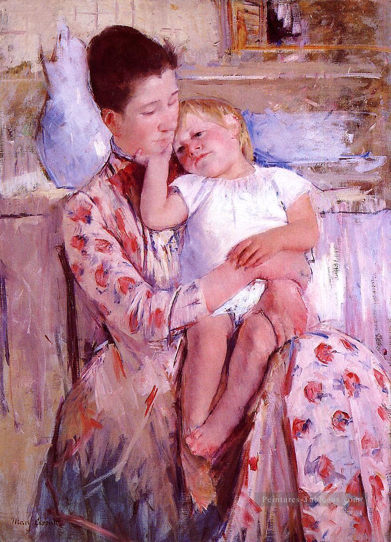 Emmie et ses enfants mères des enfants Mary Cassatt Peintures à l'huile